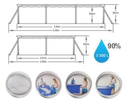steel pro baseinas - Bestway karkasinis baseinas Steel Pro 300x201x66cm (56404) - 4 nuotrauka
