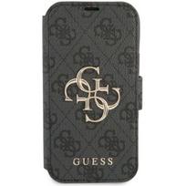 Pirkti Guess "GUBKP13S4GMGGR PU 4G Metal Logo Book Case iPhone 13 Mini" Grey - Photo 1
