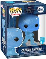 Figūrėlė Funko POP! Marvel Infinity Saga Captain America glitter exlusive