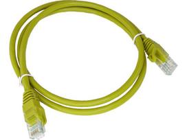 Alantec KKU6ZOL0.25 Patch-cord U/UTP cat.6 PVC 0.25m yellow