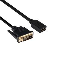 Pirkti CLUB3D DVI to HDMI 1.4 Cable M/F 2m/6.56ft Bidirectional - Photo 1