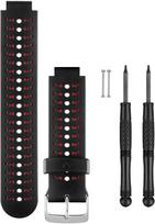  Garmin Forerunner 230/235/630/735XT serijos laikrodžiui, silikoninis, Juodos spalvos