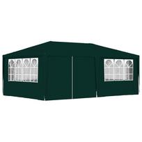progine palapine - Proginė palapinė su šoninėmis sienomis, žalia, 4x6m, 90g/m² - 1 nuotrauka
