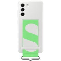 Samsung "Silicone Cover with Strap Galaxy S21 FE (EF-GG990TWE )" White