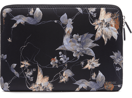 TRUNK 14" Black Flower