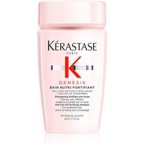 Kerastase Genesis Bain Nutri-Fortifiant Shampoo Stiprinantis šampūnas nuo plaukų lūžinėjimo, sausiems ar tankiems plaukams, 80ml