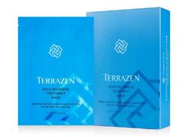 sausas tinkas - Terrazen Aqua Recharge Treatment Mask Lakštinė, drėkinanti veido kaukė, 27ml - 2 nuotrauka