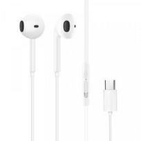 usb c laidines ausines - Dudao X3C White (Baltos) - 2 nuotrauka