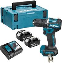 akumuliatoriniu irankiu rinkinys 18v - Makita DDF487RTJ 18V, 2x 5,0 Ah Li-ion, 40/23NM, BL-motor, MAKPACK - 1 nuotrauka