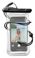 deklas telefonui atsparus vandeniui - Cellularline Voyager vandeniui atsparus, universalus, juodas - 1 nuotrauka