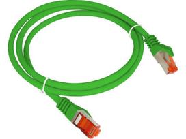 Alantec KKS6ZIE0.5 Patch-cord F/UTP cat.6 PVC 0.5m žalias