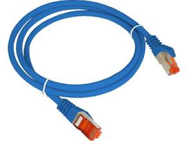 utp kabelis 0,5 m - Alantec KKS6NIE0.5 F/UTP F/UTP cat.6 PVC 0.5m mėlynos spalvos - 1 nuotrauka