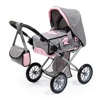 leles vezimelis - Bayer - Dolls Pram - City Star - Grey (13633AA) - 1 nuotrauka