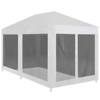 Proginė palapinė su 6 tinklinėmis šoninėmis sienelėmis, 6x3m