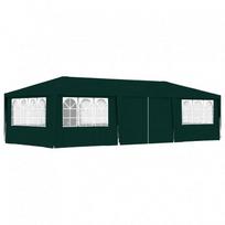 progines pavesines - Proginė palapinė su šoninėmis sienomis, žalia, 4x9m, 90g/m² - 1 nuotrauka