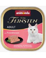 ANIMONDA Vom Feinsten Classic konservai katėms su jautiena ir kalakutienos širdimis 100 g