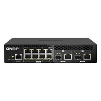  QNAP QSW-M2108R-2C Switch Managed 8 port 2.5Gbps, 2 port 10Gbps SFP+/ NBASE-T