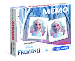 staliukas lavinamasis - CLEMENTONI Games Lavinamasis žaidimas Memo FROZEN 2 - 1 nuotrauka