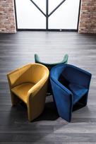 modernus kreslai - Fotelis Signal Meble TM-1, 67 x 47 x 76 cm, žalia - 2 nuotrauka