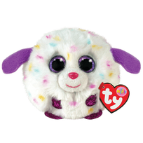 TY Beanie Balls pliušinis šuo MUNCHKIN baltas
