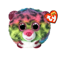 TY Beanie Balls pliušinis leopardas DOTTY įvairiaspalvis
