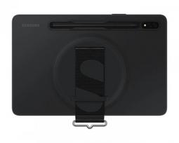 tab s8 deklas - SAMSUNG Galaxy Tab S8 Strap Cover, Black - 6 nuotrauka