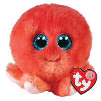 TY Beanie Balls pliušinis aštuonkojis SHELDON