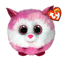 TY Beanie Balls pliušinis haskis PRINCESS rožinė, TY42522