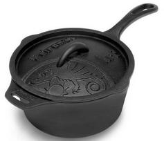 ketaus katilai - Katilas Petromax Cast-Iron Saucepa kr2, 2 l - 1 nuotrauka