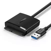 Pirkti UGREEN Adapter HDD 2.5" & 3.5" SATA to USB 3.0 (black), USCUGR60561 - Photo 1