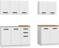 artisan oak - Top E Shop Kitchen Furniture Set White Oak Artisan - 1 nuotrauka