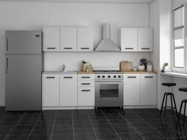 artisan oak - Top E Shop Kitchen Furniture Set White Oak Artisan - 2 nuotrauka