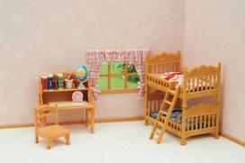 sylvanian families namelis - Lėlių namelio baldas Epoch Sylvanian Families Children's Bedroom Set 5338 - 2 nuotrauka