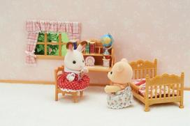 sylvanian families namelis - Lėlių namelio baldas Epoch Sylvanian Families Children's Bedroom Set 5338 - 4 nuotrauka