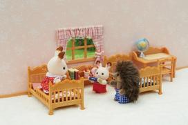 sylvanian families namelis - Lėlių namelio baldas Epoch Sylvanian Families Children's Bedroom Set 5338 - 7 nuotrauka