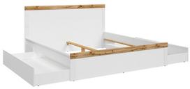 miegamojo lova 180x200 cm - Black Red White Holten Bed 180 White - 6 nuotrauka