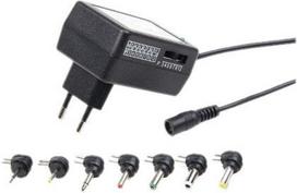 Gembird Universal AC-DC Adapter 12W EG-MC-008