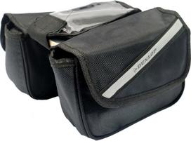 dviraciu remui - Dunlop Bike Frame Bag 2ass 027395 Black - 4 nuotrauka