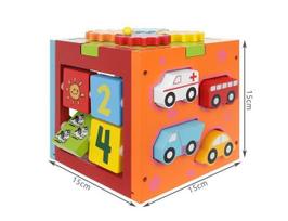 lavinamasis kubas - Edukacinis žaislas Iso Trade Educational Cube XL14720 - 10 nuotrauka