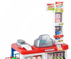 zaislas supermarket - Parduotuvės žaislai Iso Trade Home Supermarket S6747 - 15 nuotrauka