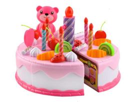 kruzzel - Žaisliniai virtuvės reikmenys Iso Trade Birthday Cake 7466 - 4 nuotrauka