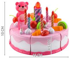 kruzzel - Žaisliniai virtuvės reikmenys Iso Trade Birthday Cake 7466 - 10 nuotrauka