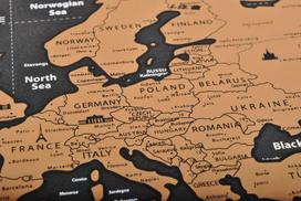 veliava lipdukas - Raižymo rinkinys Iso Trade World Map XL14053 - 4 nuotrauka