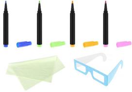 3d piesimo lenta - Kūrybos rinkinys Iso Trade 3D Drawing Board XL13960 - 9 nuotrauka