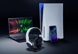 usb c laidines ausines - Razer Kaira Gaming PS5 Black/ White - 8 nuotrauka