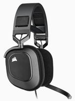 corsair ausines - Corsair HS80 RGB USB, juodos - 3 nuotrauka