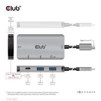 usb c laidas pd - CLUB 3D CSV-1543 - 6 nuotrauka