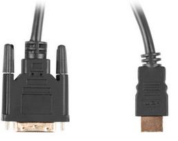 dvi cable - LANBERG CA-HDDV-20CU-0018-BK - 2 nuotrauka