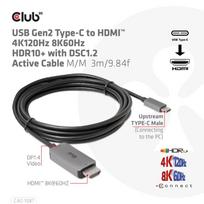 usb c 4k 120hz -  CLUB 3D CAC-1587 - 3 nuotrauka