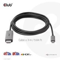 usb c 4k 120hz -  CLUB 3D CAC-1587 - 4 nuotrauka